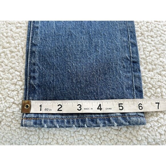 MADEWELL The Curvy Perfect Vintage Jean Blue Decatur Wash Tapered Leg Size 23 - Picture 11 of 11